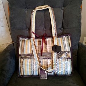 Picnic at Ascot Blanket With Water Resistant Backing Plus Table Covering!